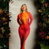 Dresses Murci | Mesh Maxi Dress In Blaze