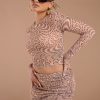 Dresses Murci | Nude Murci Print 2 Piece
